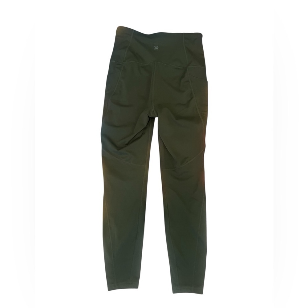 All in Motion Green Jeggings High-Rise Stretchy - Picture 2 of 5